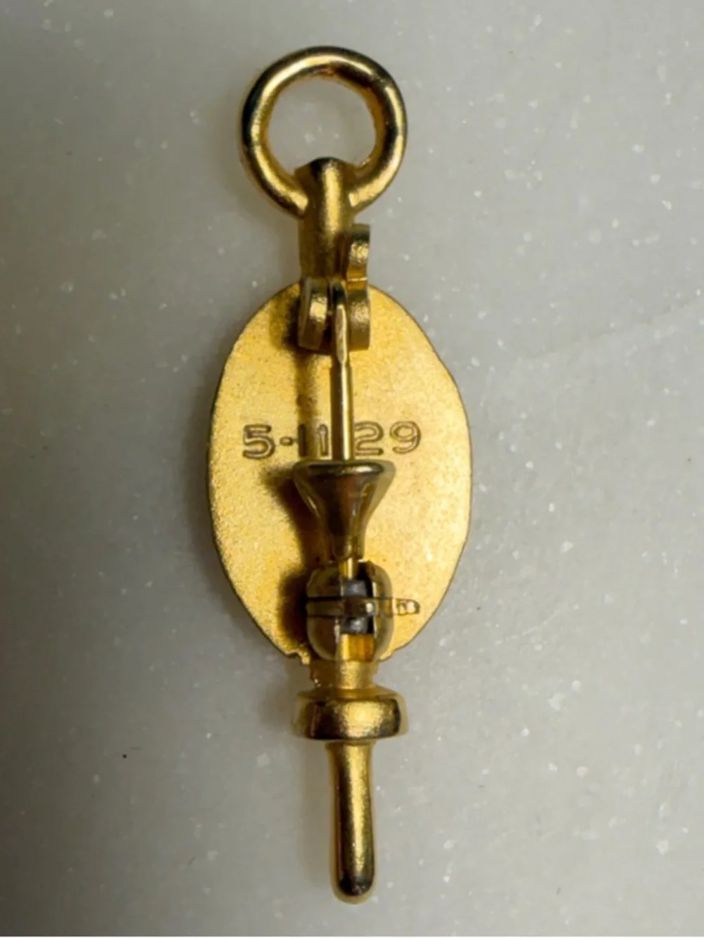 10k Gold Delta Kappa Gamma Member Brooch Pin from 1929